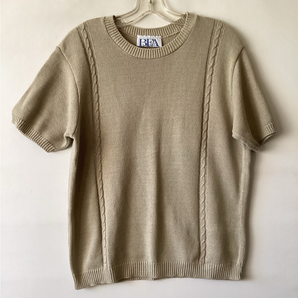 BFA Classi Beige Crewneck Sweater